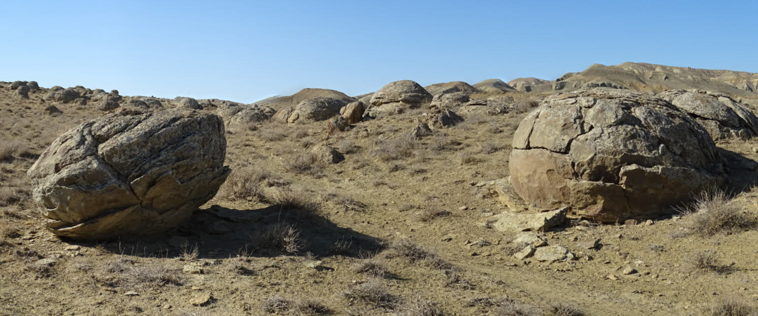 Stone Balls,Torysh Valley, Mangystau, Kazakhstan