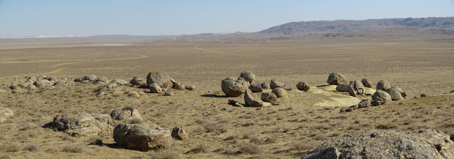 Stone Balls,Torysh Valley, Mangystau, Kazakhstan