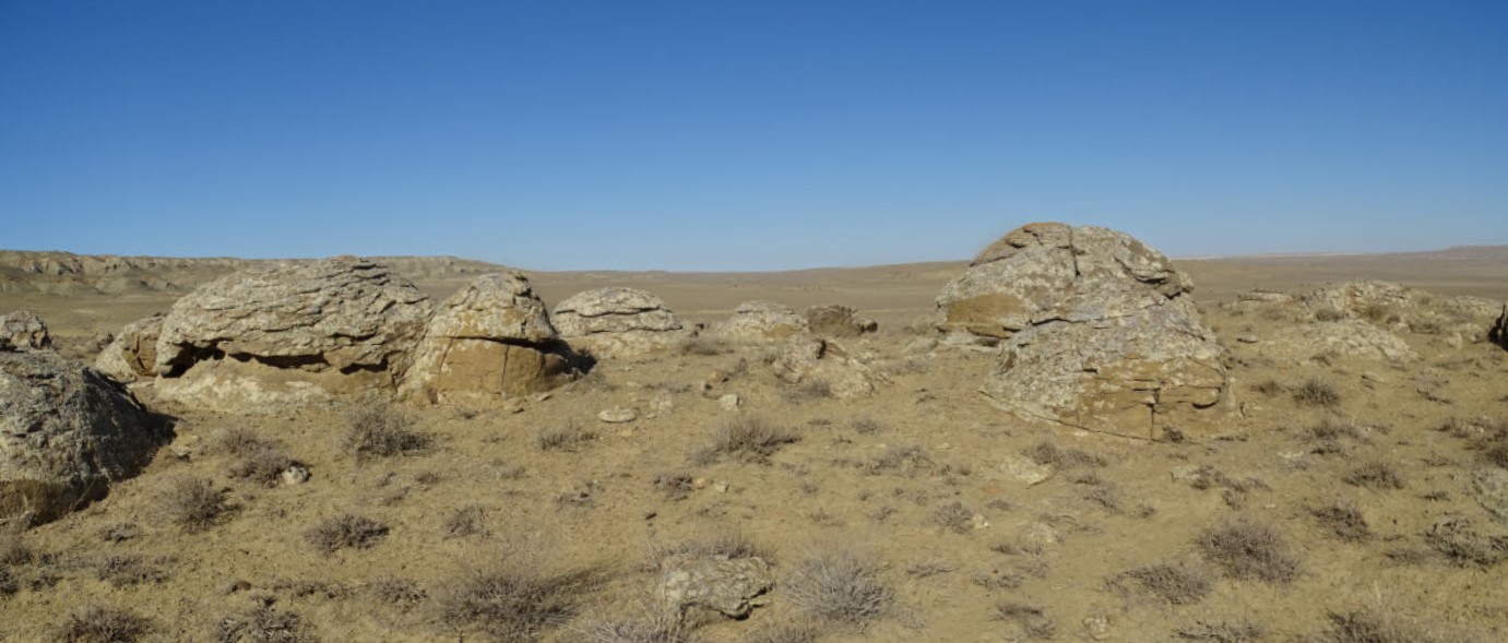 Stone Balls,Torysh Valley, Mangystau, Kazakhstan