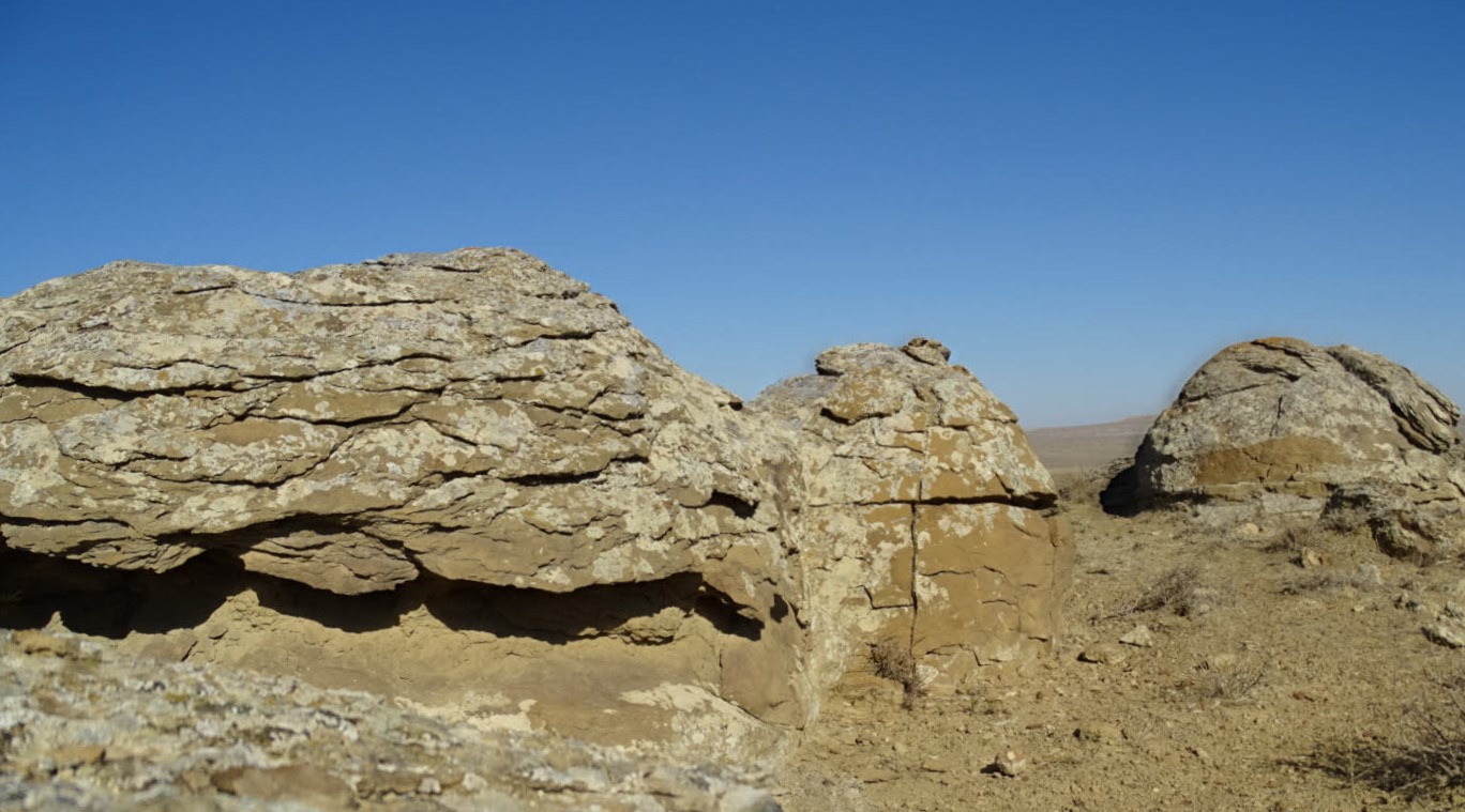 Stone Balls,Torysh Valley, Mangystau, Kazakhstan