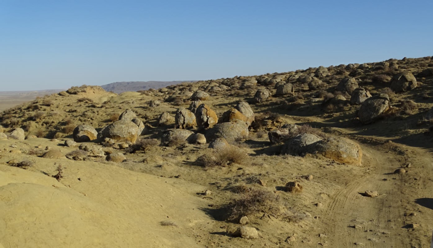 Stone Balls,Torysh Valley, Mangystau, Kazakhstan