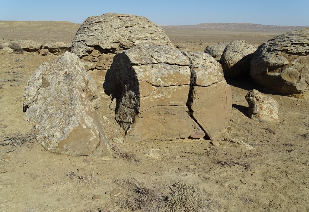 Stone Balls,Torysh Valley, Mangystau, Kazakhstan