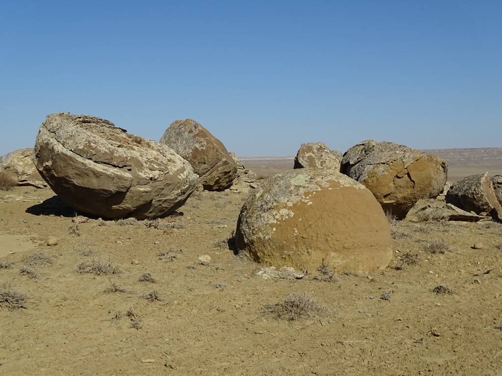 Stone Balls,Torysh Valley, Mangystau, Kazakhstan