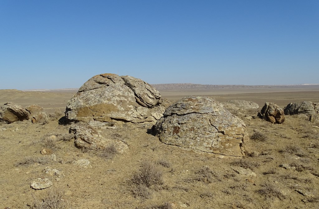 Stone Balls,Torysh Valley, Mangystau, Kazakhstan