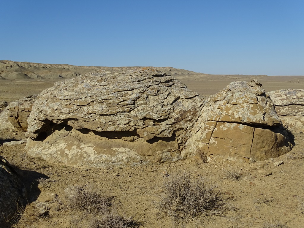 Stone Balls,Torysh Valley, Mangystau, Kazakhstan