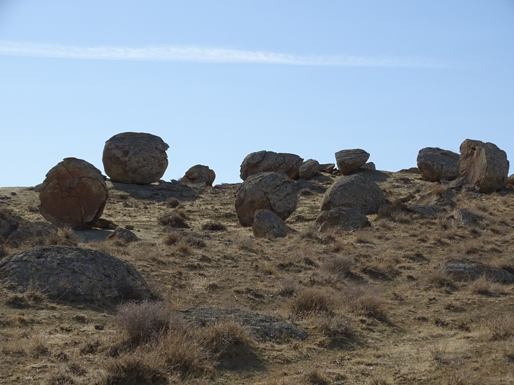 Stone Balls,Torysh Valley, Mangystau, Kazakhstan