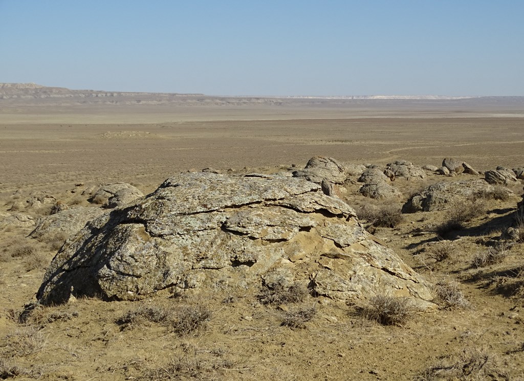 Stone Balls,Torysh Valley, Mangystau, Kazakhstan