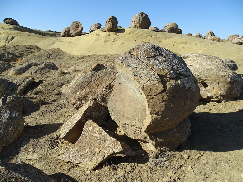 Stone Balls,Torysh Valley, Mangystau, Kazakhstan