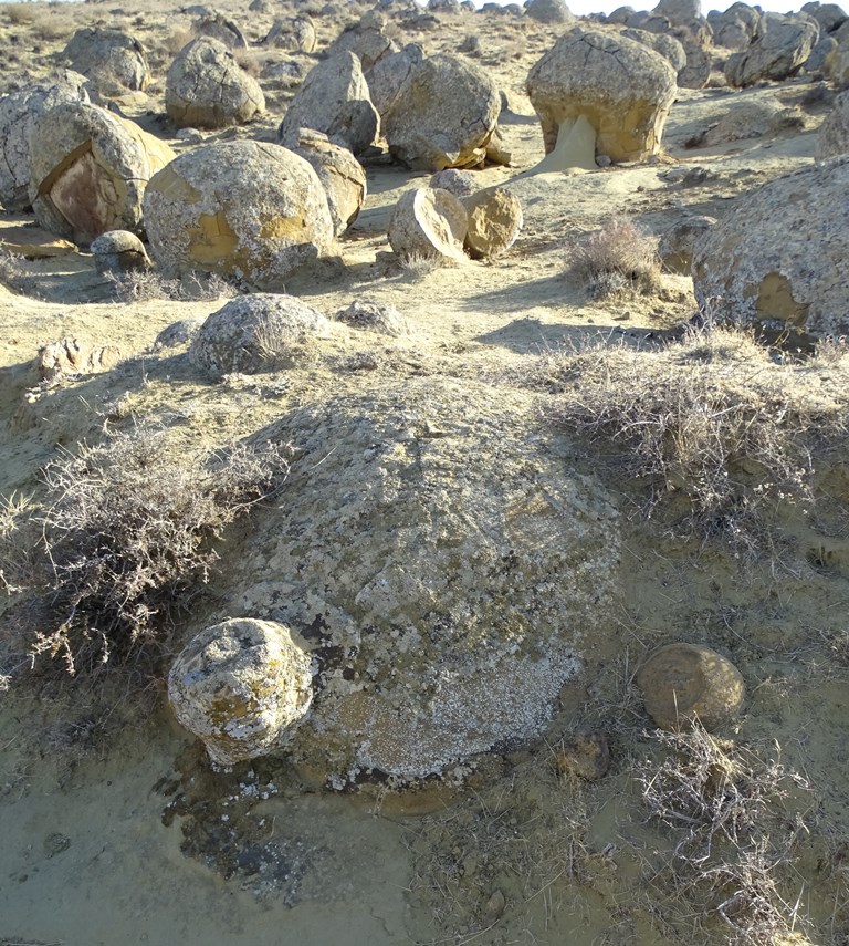 Stone Balls,Torysh Valley, Mangystau, Kazakhstan