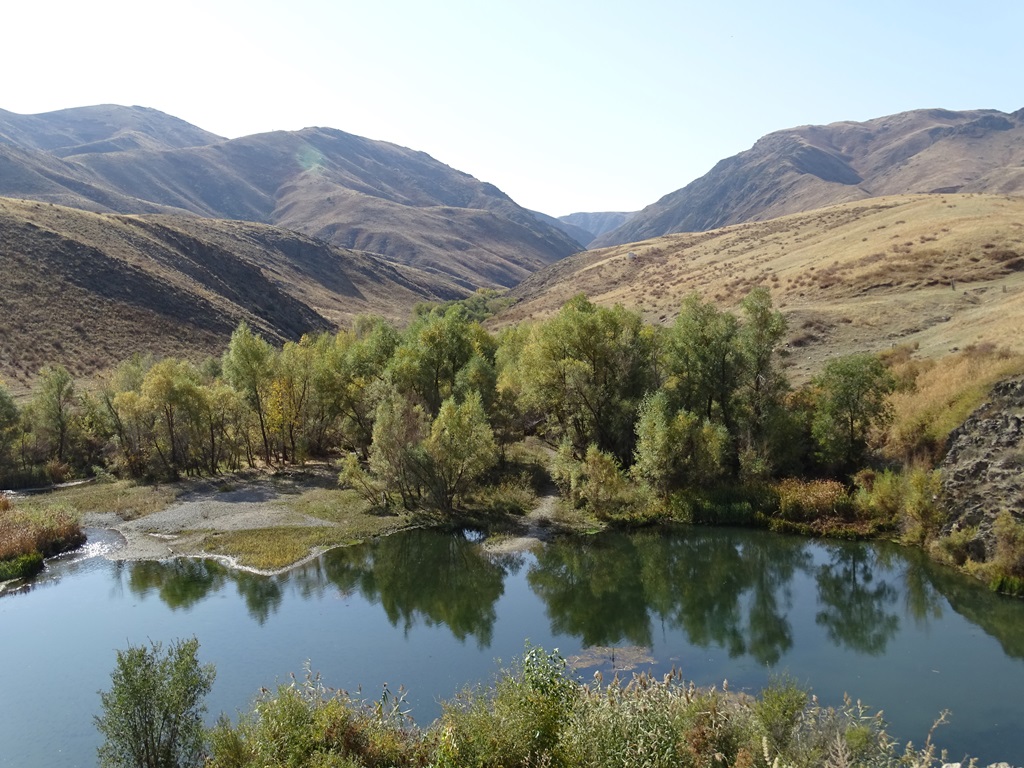 Valley Stream, The Steppe, Kazakhstan