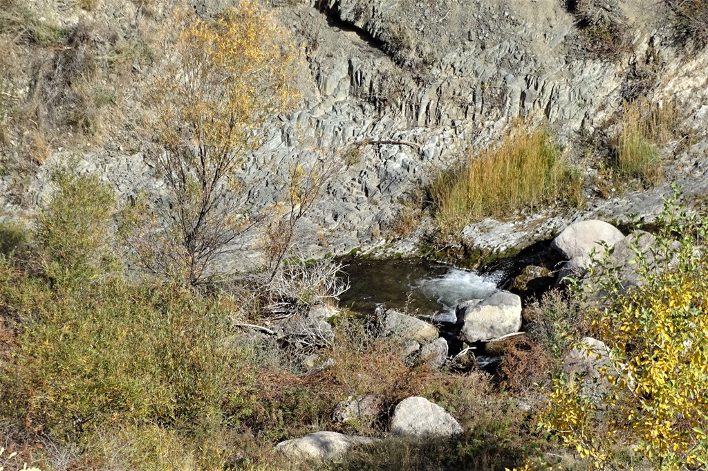 Valley Stream, The Steppe, Kazakhstan