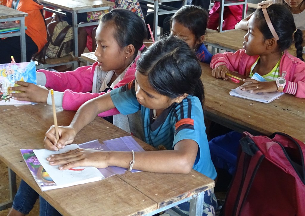 Phnom Vor Village School, Kep Province, Cambodia