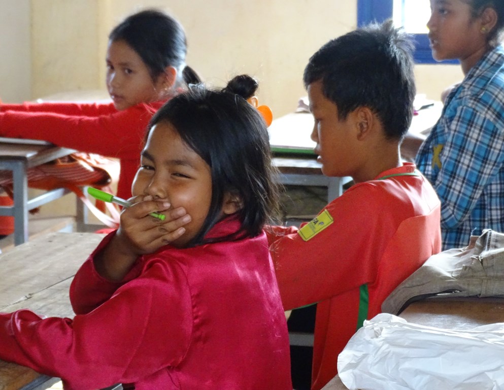 Phnom Vor Village School, Kep Province, Cambodia