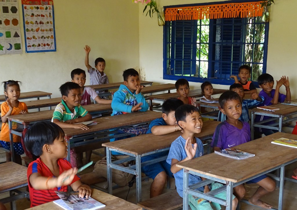 Phnom Vor Village School, Kep Province, Cambodia