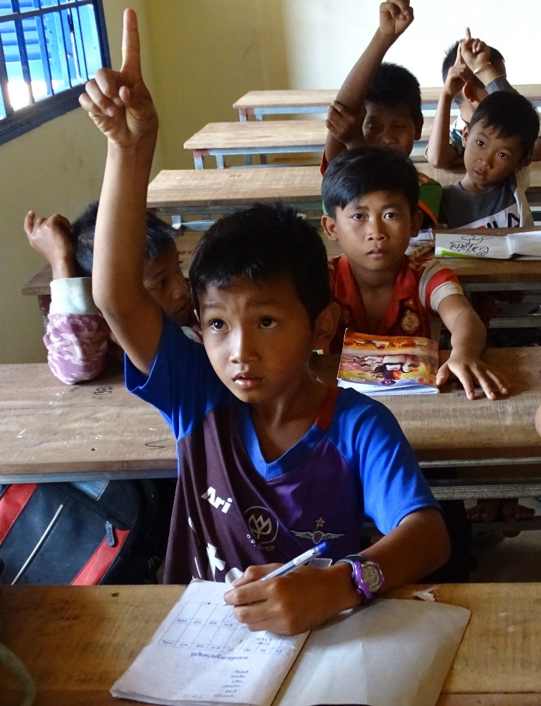 Phnom Vor Village School, Kep Province, Cambodia