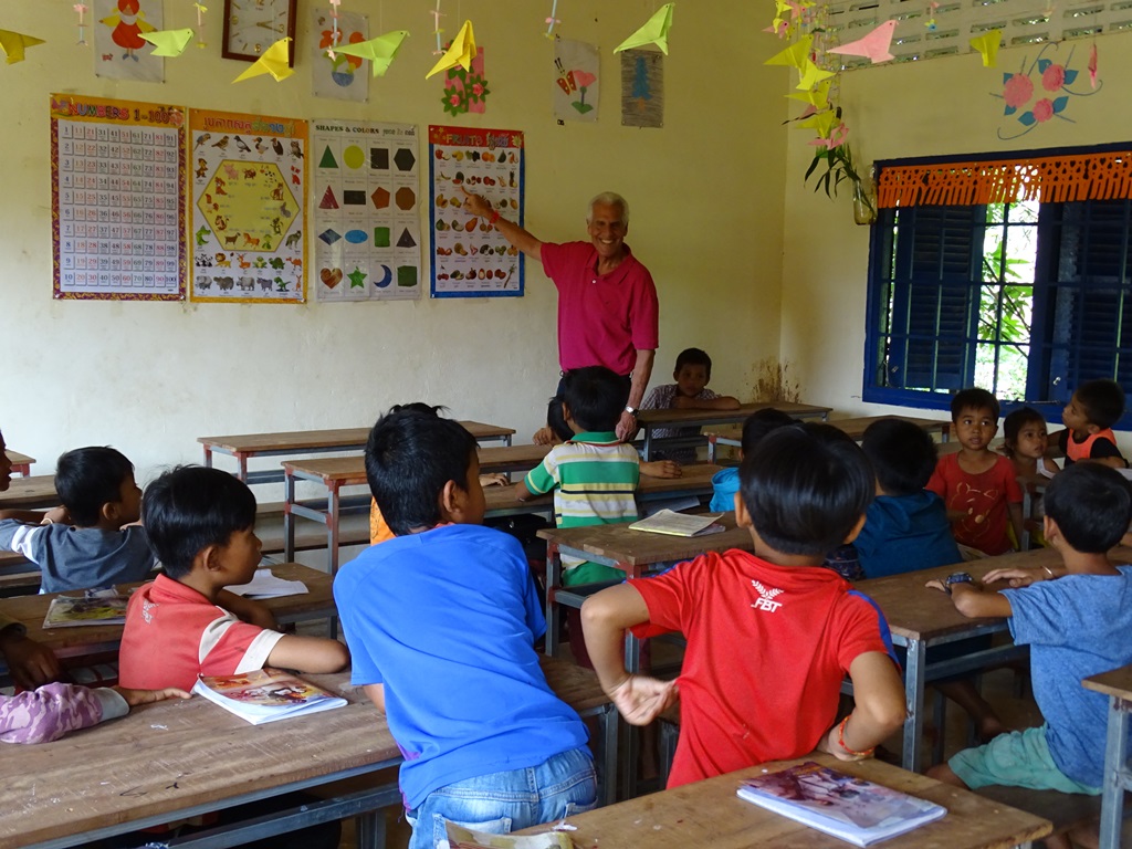 Phnom Vor Village School, Kep Province, Cambodia