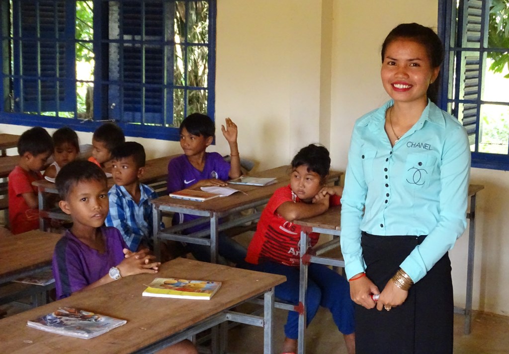 Phnom Vor Village School, Kep Province, Cambodia