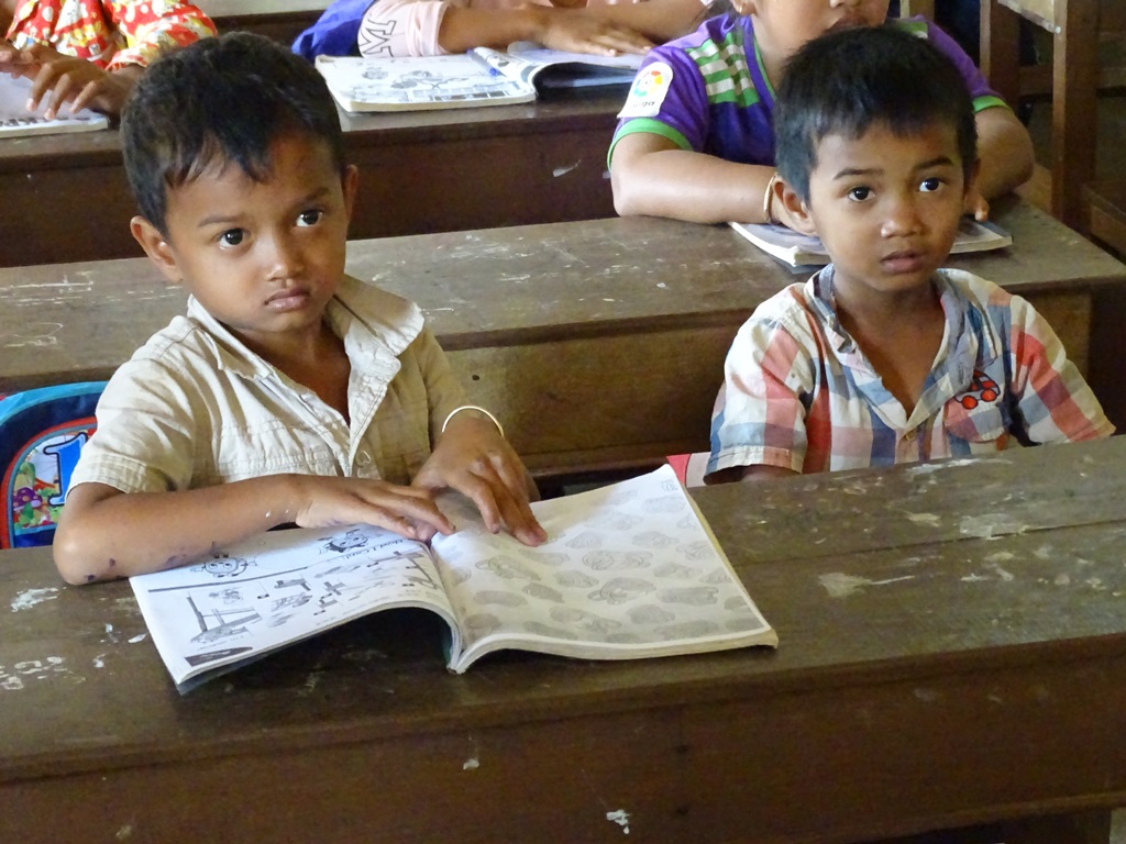 Phnom Vor Village School, Kep Province, Cambodia