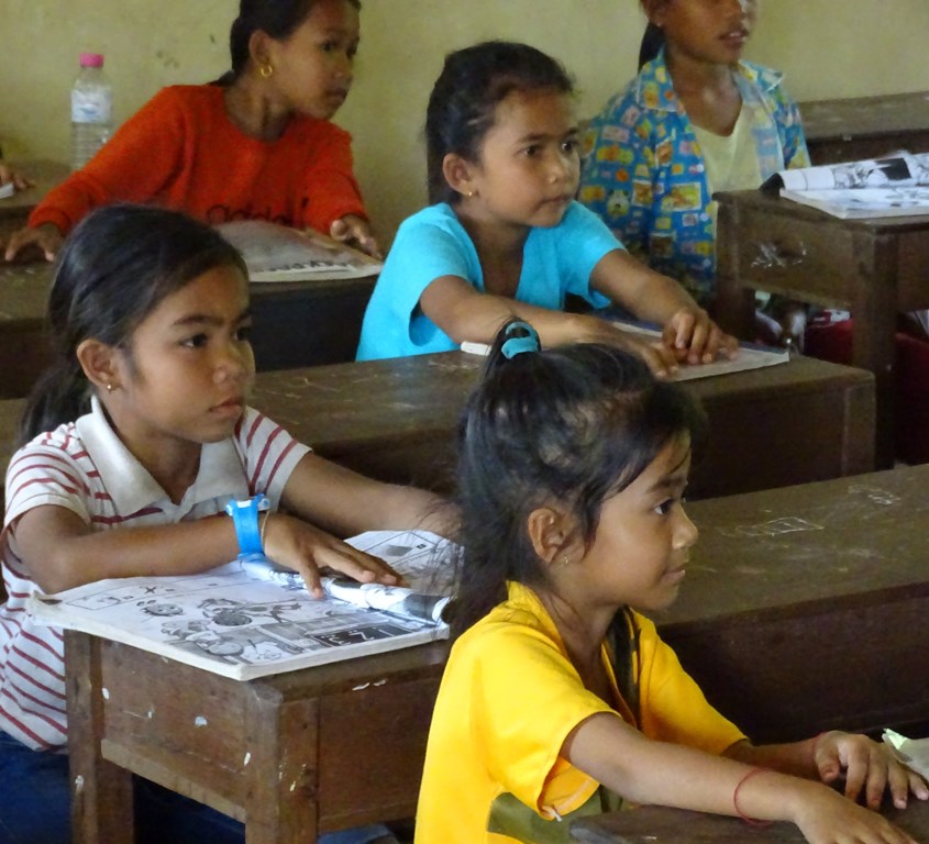 Phnom Vor Village School, Kep Province, Cambodia