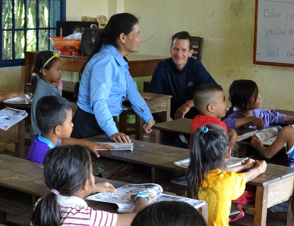 Phnom Vor Village School, Kep Province, Cambodia