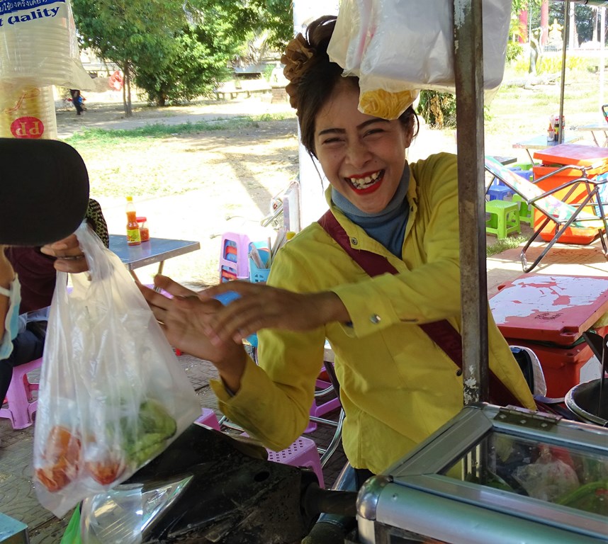 Salad Bar, Riverside, Kampong Thom, Cambodia