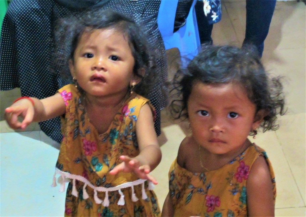 Twins, Market, Kampong Thom, Cambodia