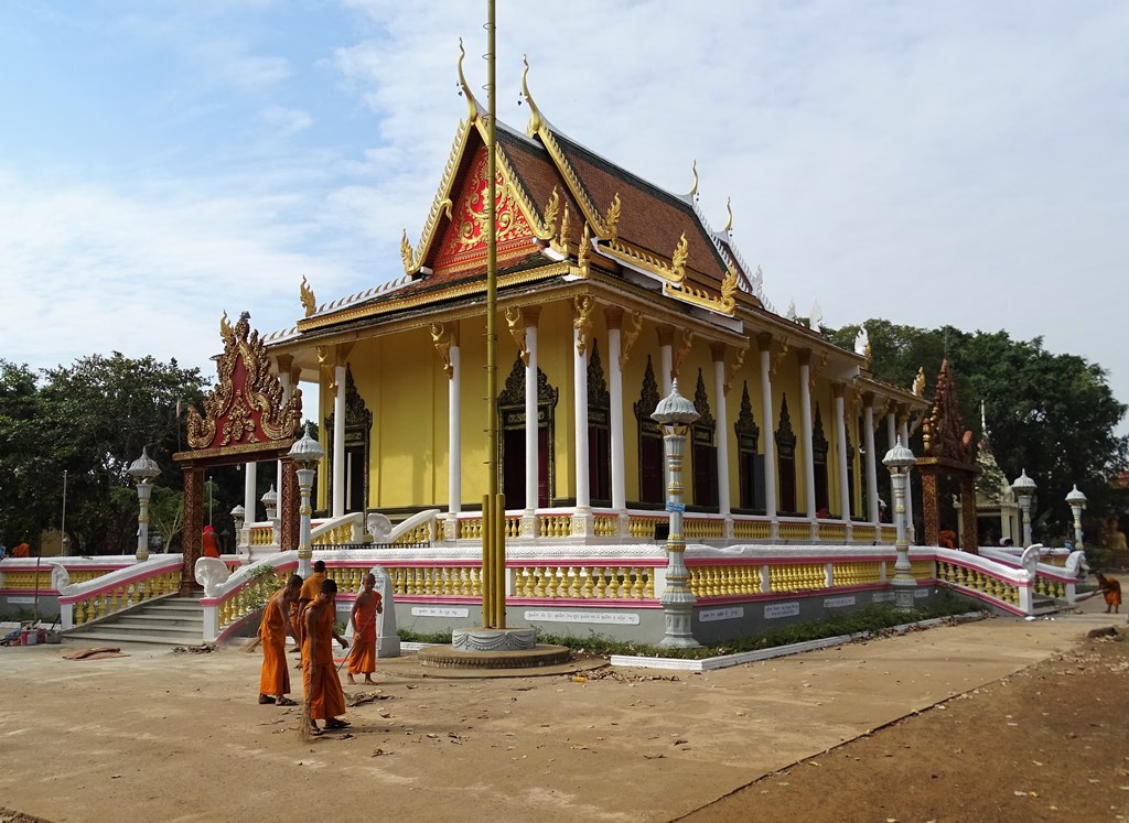 Pagoda Wat Kuh Nokor, Kampong Thom, Cambodia