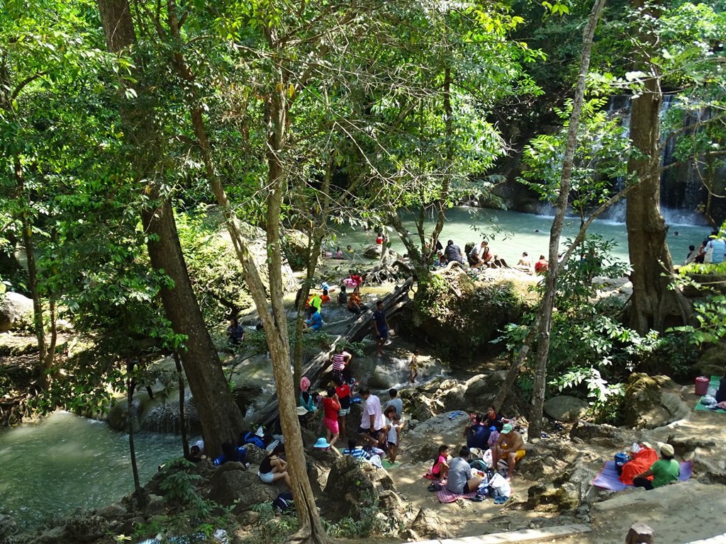 Erawan National Park, Kanchanaburi, Thailand