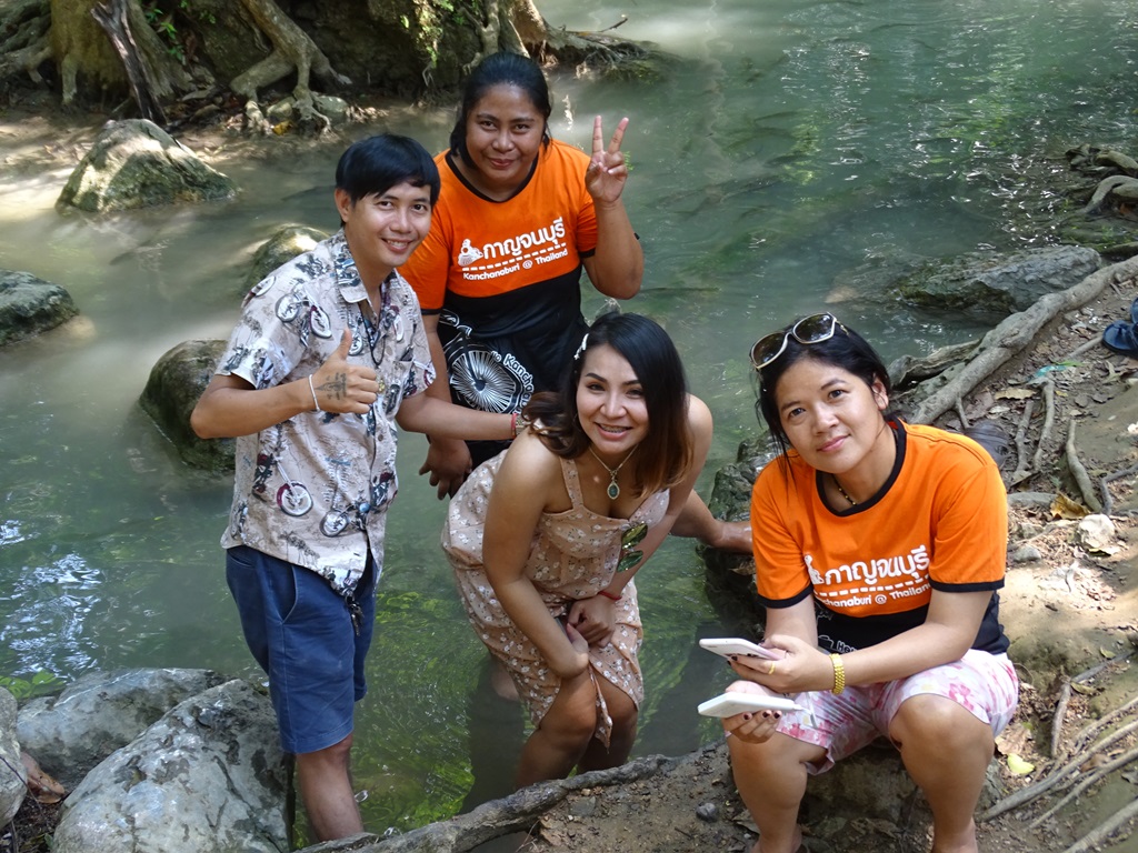 Erawan National Park, Kanchanaburi, Thailand