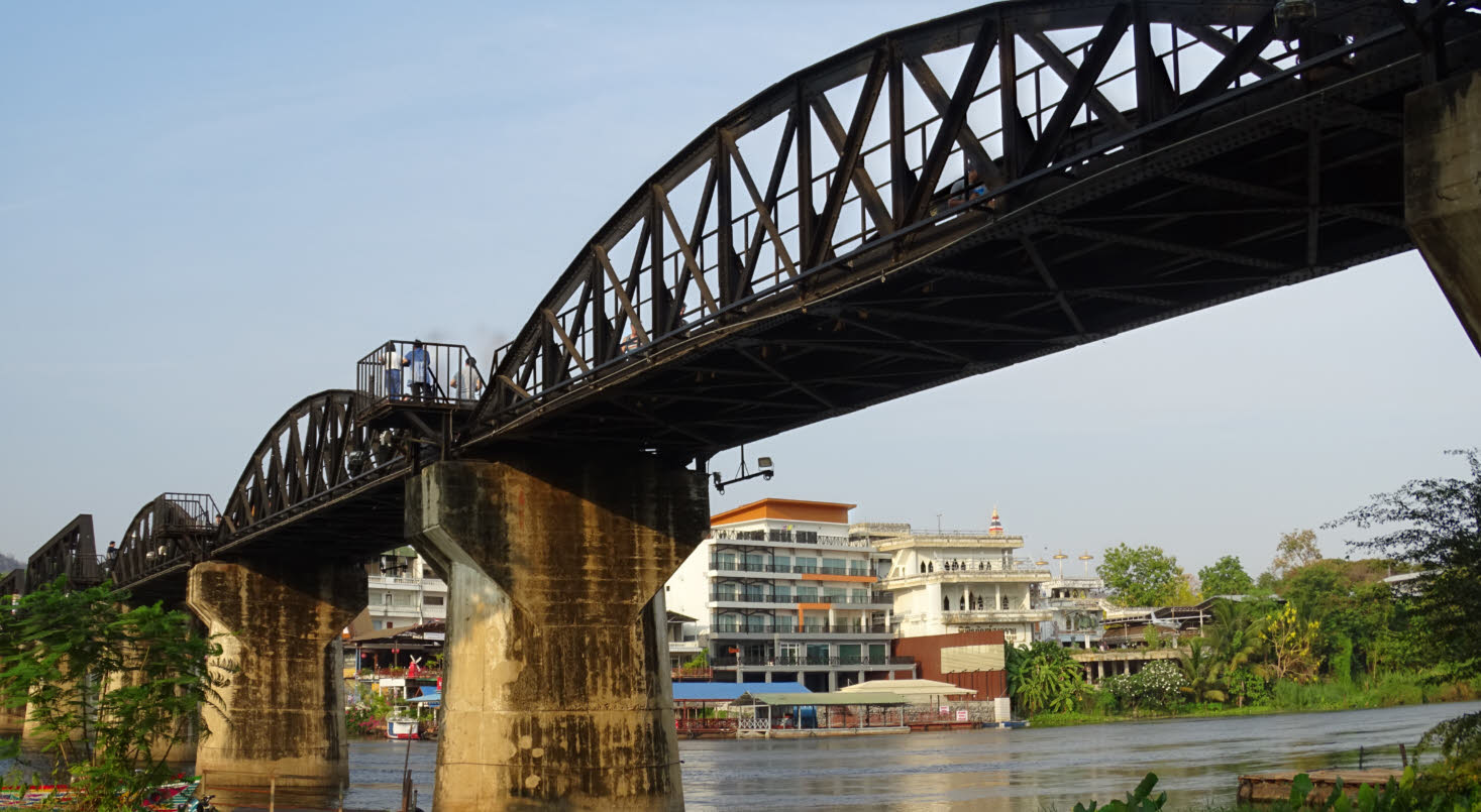 Bridge Over the River Kwai, Kanchanaburi, Thailand