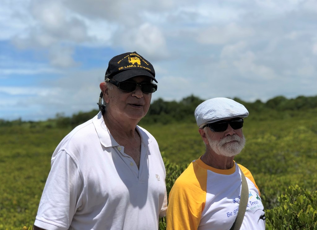 Jan and Gary, Golden Mangrove Field, Rayong, Thailand