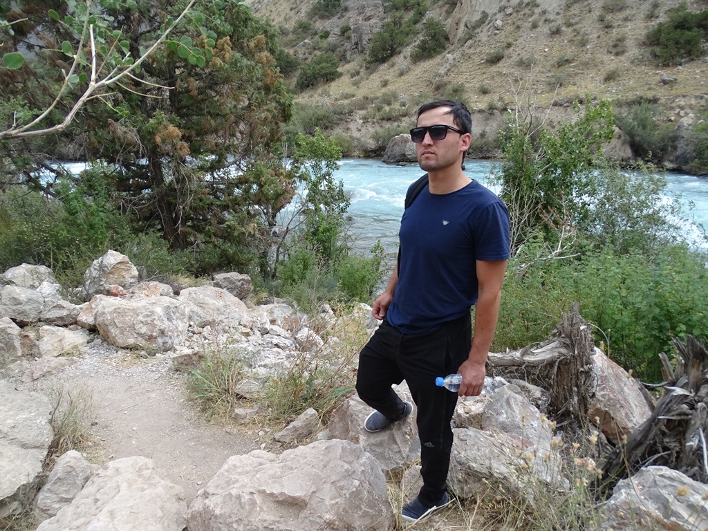  Iskander Darya and Waterfall, Iskanderkul, Tajikistan