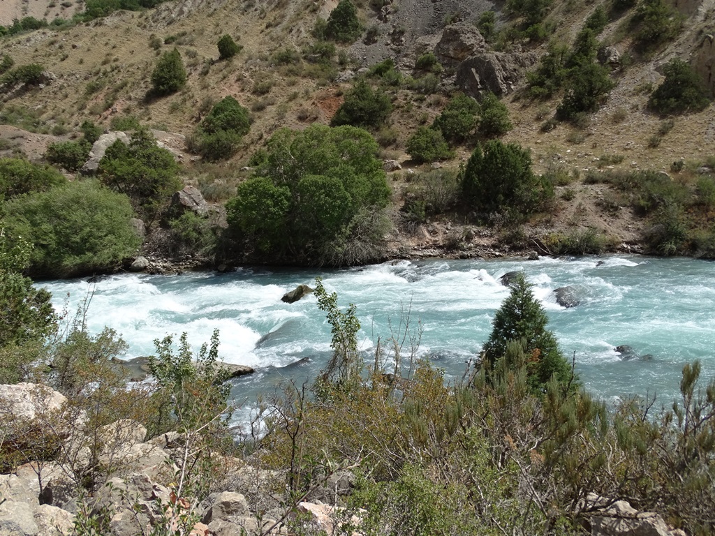  Iskander Darya and Waterfall, Iskanderkul, Tajikistan