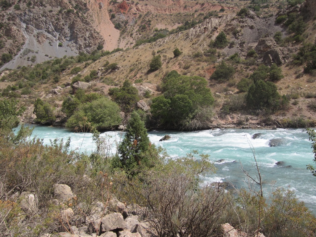  Iskander Darya and Waterfall, Iskanderkul, Tajikistan