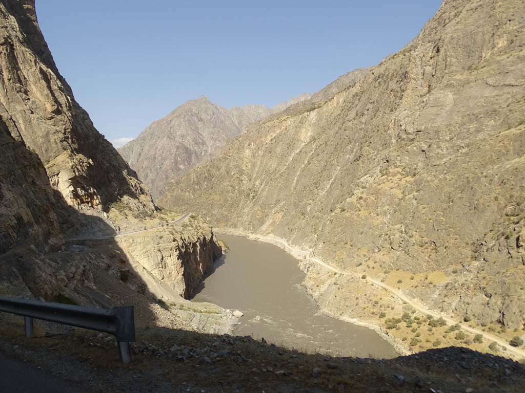 The Panj River, Tajikistan