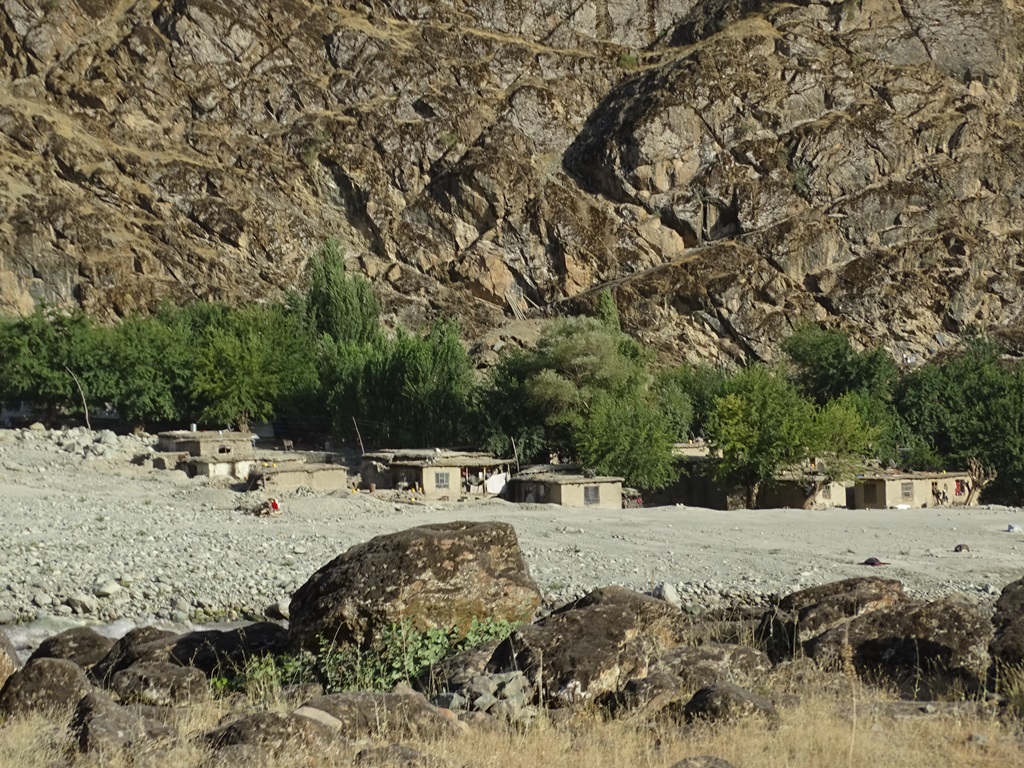 Afghan Village, The Panj River, Tajikistan