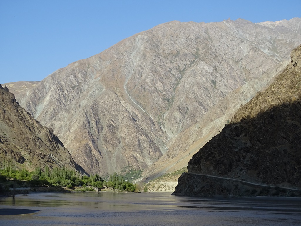 The Panj River, Tajikistan