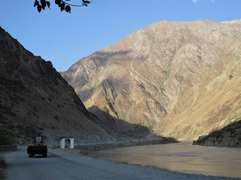 The Panj River, Tajikistan