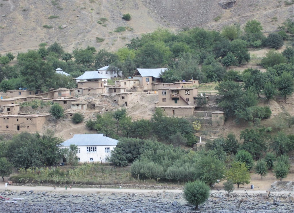 Afghan Village, The Panj River, Tajikistan