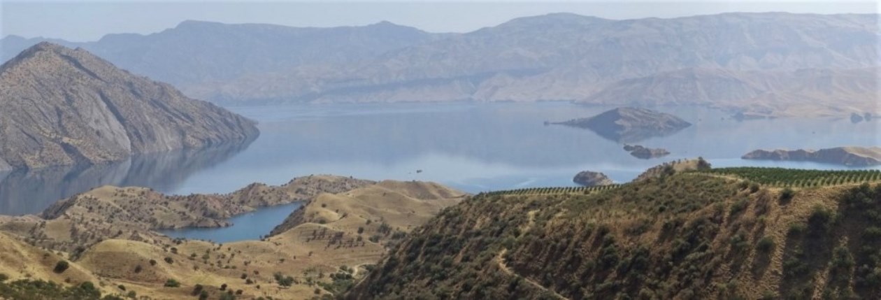 Nurek Reservoir, Tajikistan