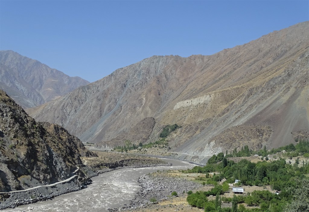 Panj River, Rushan Valley, Tajikistan