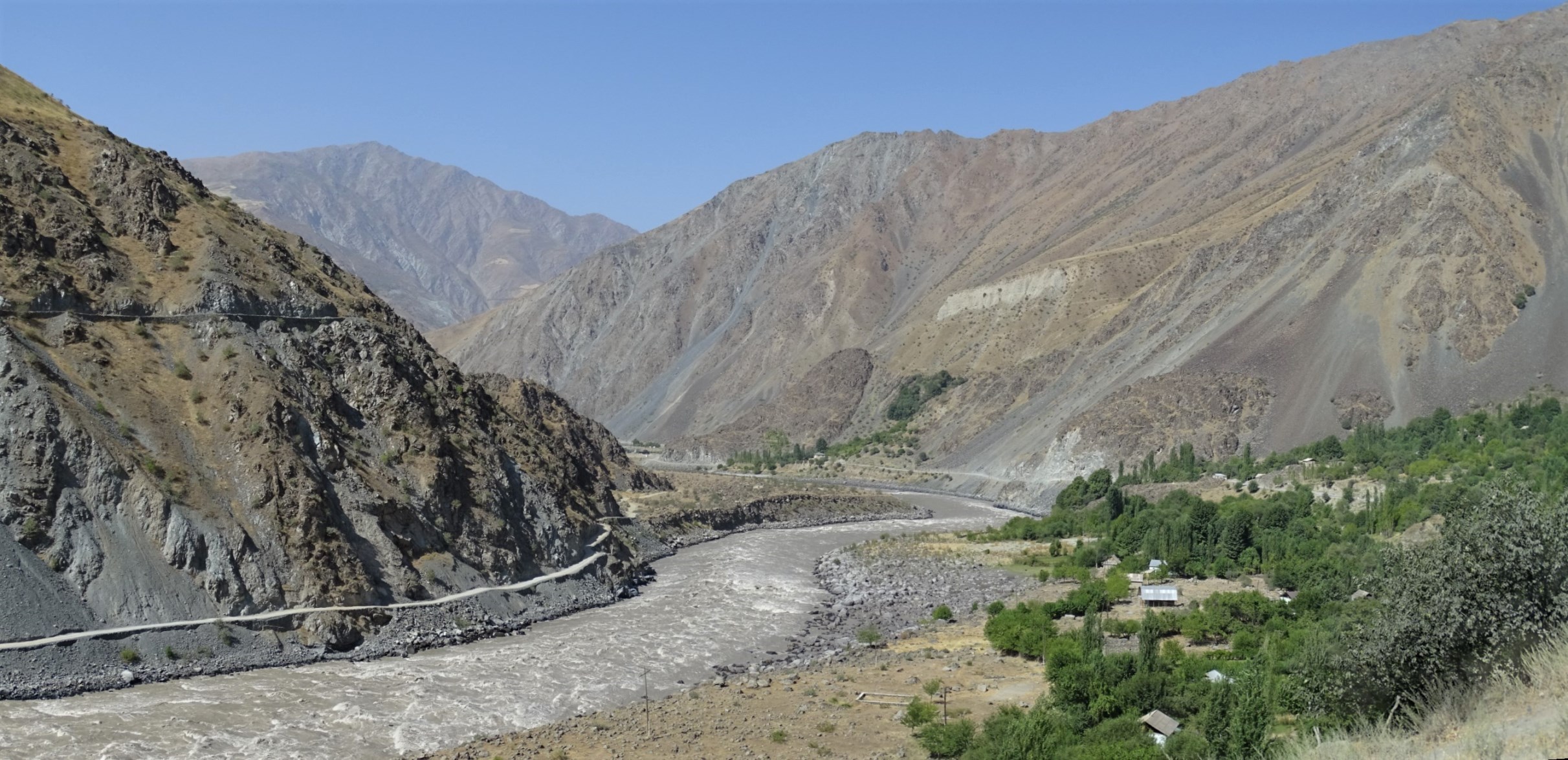 Panj River, Rushan Valley, Tajikistan