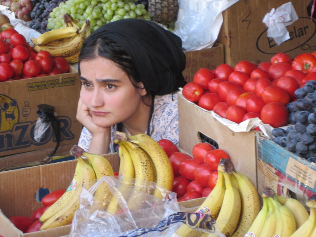 Market, Chorug, Tajikistan