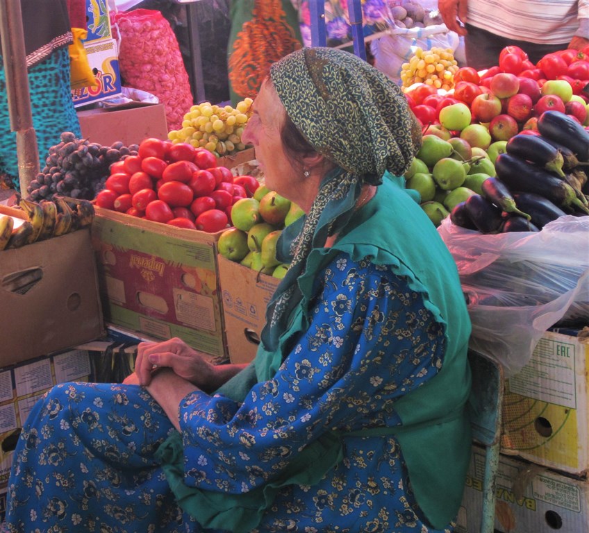 Market, Chorug, Tajikistan