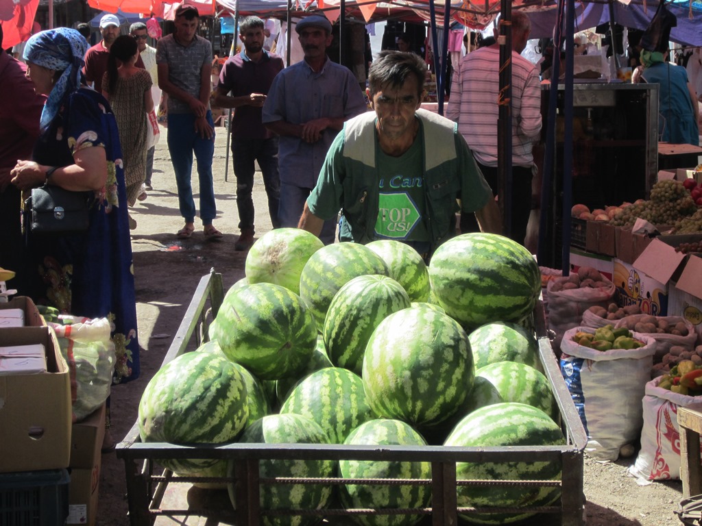 Market, Chorug, Tajikistan