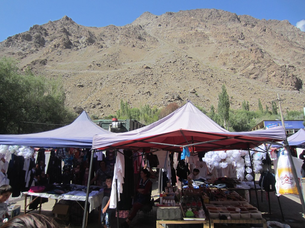 Market, Chorug, Tajikistan