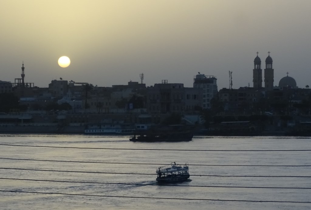 Sunrise, The Nile, Luxor, Egypt