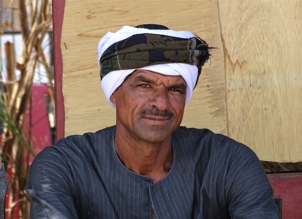 Taxi Driver, Gezira El Bairat, Luxor, Egypt