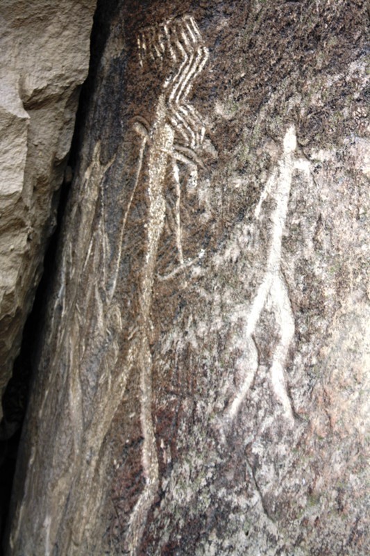 Petroglyphs, Qobustan, Azerbaijan