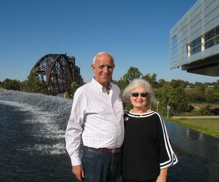 Gary and Dorothy Rose, President Clinton Library, Little Rock, Arkansas